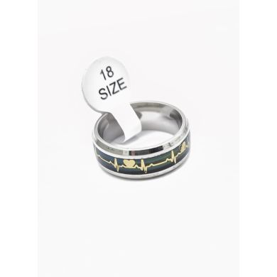 ANILLO TALLA 8 ACERO INOXIDABLE 316L GARANTIZADO DISEÑO