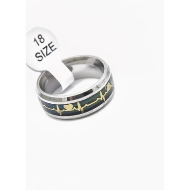 ANILLO TALLA 8 ACERO INOXIDABLE 316L GARANTIZADO DISEÑO
