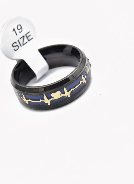 ANILLO TALLA 9 ACERO INOXIDABLE 316L GARANTIZADO DISEÑO