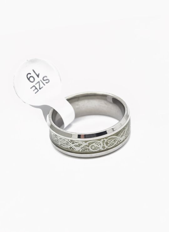 ANILLO TALLA 9 ACERO INOXIDABLE 316L GARANTIZADO DISEÑO