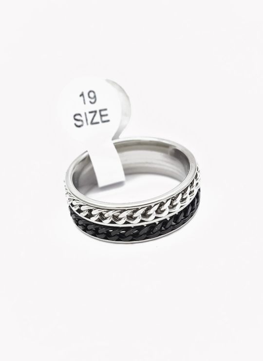 ANILLO TALLA 9 ACERO INOXIDABLE 316L GARANTIZADO DISEÑO