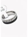 ANILLO TALLA 9 ACERO INOXIDABLE 316L GARANTIZADO DISEÑO