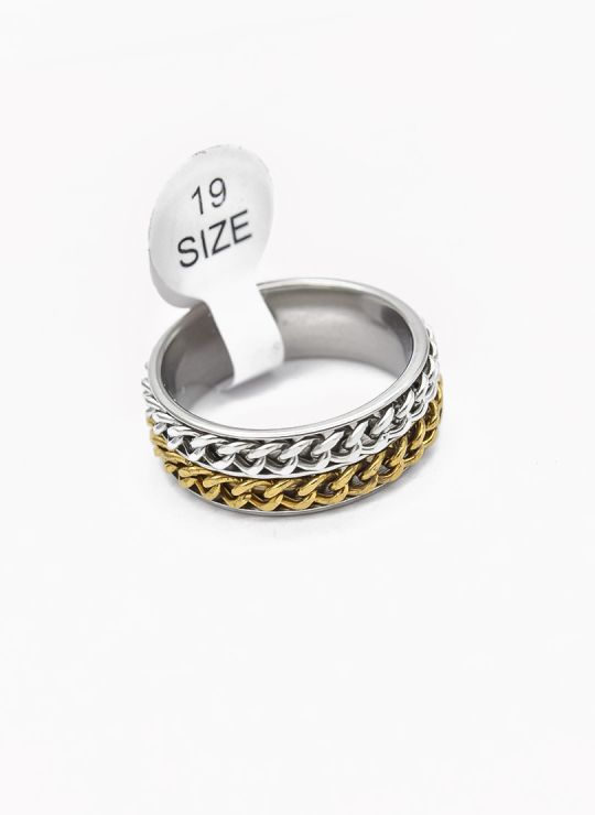 ANILLO TALLA 9 ACERO INOXIDABLE 316L GARANTIZADO DISEÑO