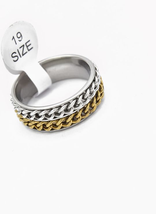 ANILLO TALLA 9 ACERO INOXIDABLE 316L GARANTIZADO DISEÑO
