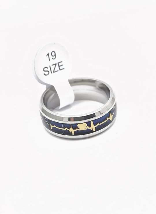 ANILLO TALLA 9 ACERO INOXIDABLE 316L GARANTIZADO DISEÑO