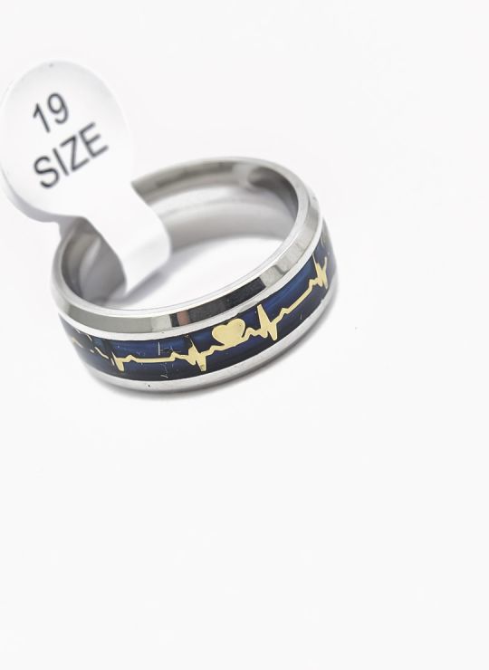 ANILLO TALLA 9 ACERO INOXIDABLE 316L GARANTIZADO DISEÑO