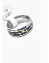 ANILLO TALLA 9 ACERO INOXIDABLE 316L GARANTIZADO DISEÑO