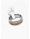 ANILLO TALLA 9 ACERO INOXIDABLE 316L GARANTIZADO DISEÑO