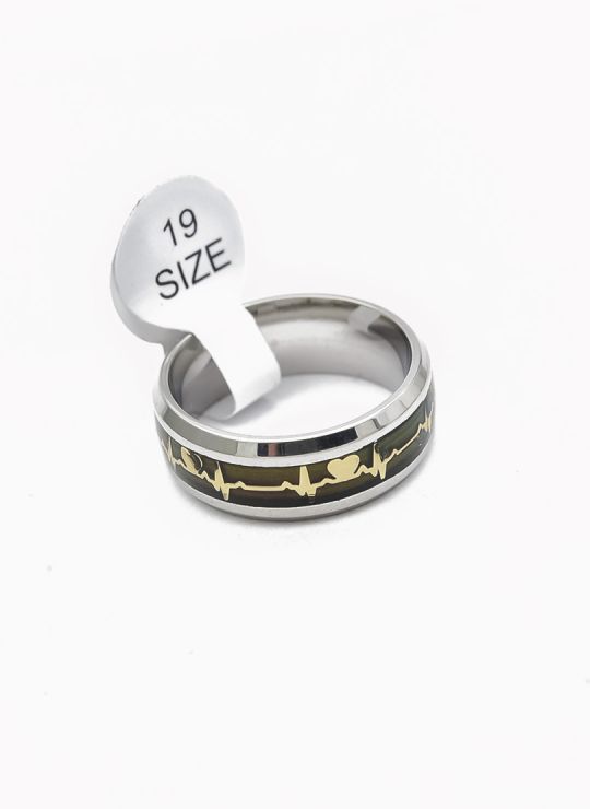 ANILLO TALLA 9 ACERO INOXIDABLE 316L GARANTIZADO DISEÑO