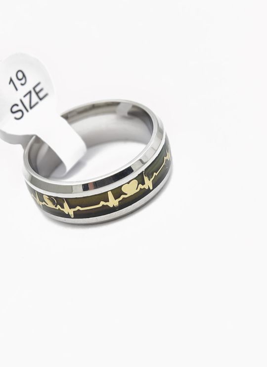 ANILLO TALLA 9 ACERO INOXIDABLE 316L GARANTIZADO DISEÑO