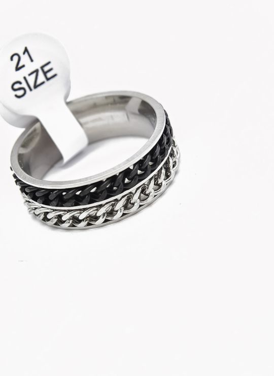 ANILLO TALLA 11 ACERO INOXIDABLE 316L GARANTIZADO DISEÑO