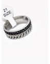 ANILLO TALLA 11 ACERO INOXIDABLE 316L GARANTIZADO DISEÑO