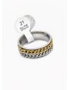 ANILLO TALLA 11 ACERO INOXIDABLE 316L GARANTIZADO DISEÑO