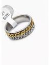 ANILLO TALLA 11 ACERO INOXIDABLE 316L GARANTIZADO DISEÑO