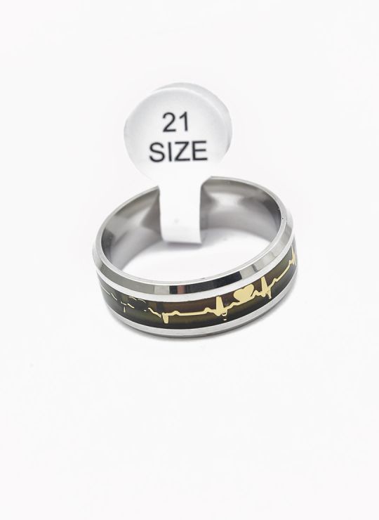 ANILLO TALLA 11 ACERO INOXIDABLE 316L GARANTIZADO DISEÑO
