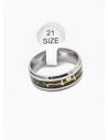 ANILLO TALLA 11 ACERO INOXIDABLE 316L GARANTIZADO DISEÑO
