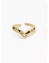 ANILLO GRADUABLE RODIO XUPING YXZ CRISTALES