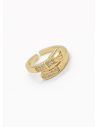 ANILLO GRADUABLE RODIO XUPING YXZ CRISTALES