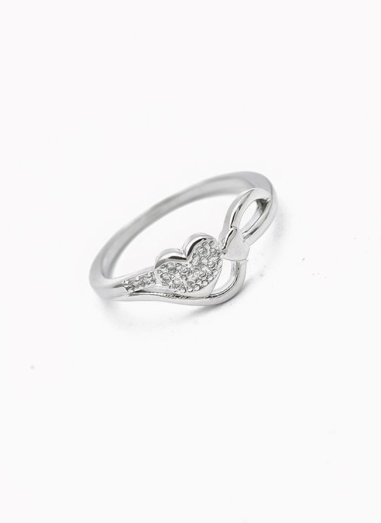 ANILLO GRADUABLE RODIO XUPING YXZ CRISTALES