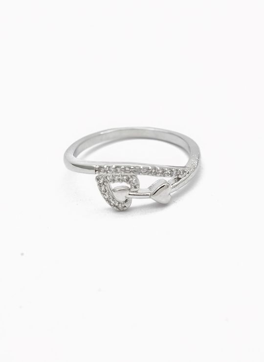 ANILLO GRADUABLE RODIO XUPING YXZ CRISTALES