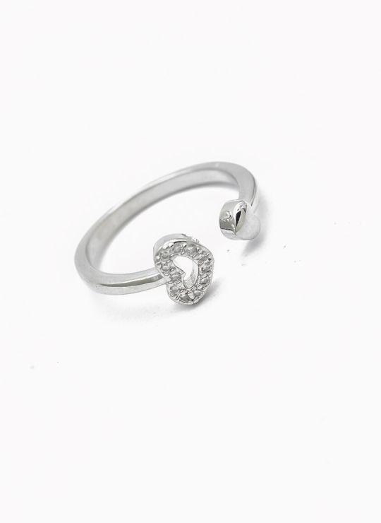 ANILLO GRADUABLE RODIO XUPING YXZ CRISTALES