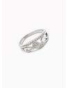 ANILLO GRADUABLE RODIO XUPING YXZ CRISTALES