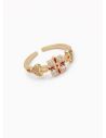 ANILLO GRADUABLE RODIO XUPING YXZ CRISTALES