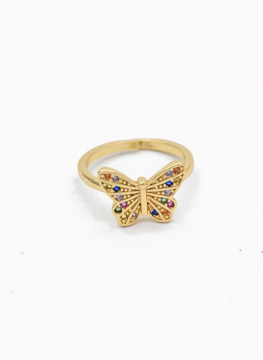 ANILLO GRADUABLE RODIO XUPING YXZ CRISTALES