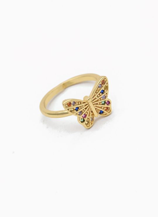 ANILLO GRADUABLE RODIO XUPING YXZ CRISTALES