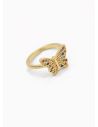 ANILLO GRADUABLE RODIO XUPING YXZ CRISTALES