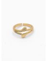 ANILLO GRADUABLE RODIO XUPING YXZ CRISTALES