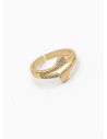 ANILLO GRADUABLE RODIO XUPING YXZ CRISTALES