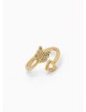 ANILLO GRADUABLE RODIO XUPING YXZ CRISTALES
