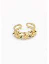 ANILLO GRADUABLE RODIO XUPING YXZ CRISTALES