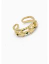 ANILLO GRADUABLE RODIO XUPING YXZ CRISTALES