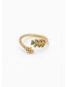ANILLO GRADUABLE RODIO XUPING YXZ CRISTALES