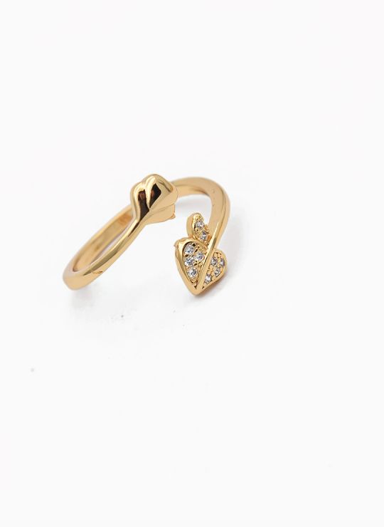 ANILLO GRADUABLE RODIO XUPING YXZ CRISTALES