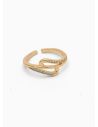 ANILLO GRADUABLE RODIO XUPING YXZ CRISTALES