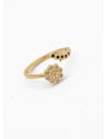 ANILLO GRADUABLE RODIO XUPING YXZ CRISTALES