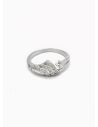 ANILLO GRADUABLE RODIO XUPING YXZ CRISTALES
