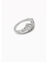 ANILLO GRADUABLE RODIO XUPING YXZ CRISTALES