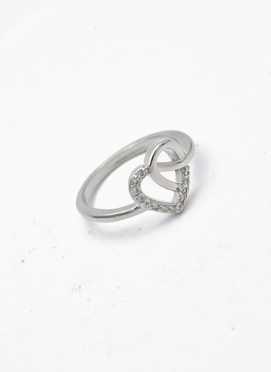 ANILLO GRADUABLE RODIO XUPING YXZ CRISTALES
