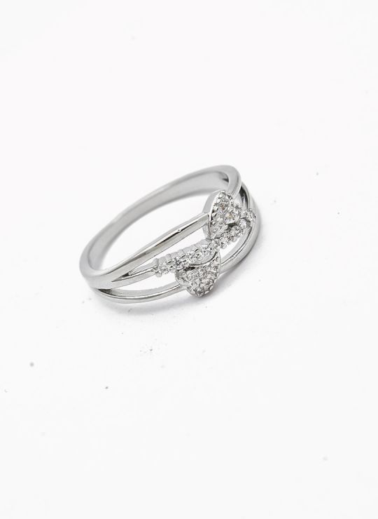ANILLO GRADUABLE RODIO XUPING YXZ CRISTALES