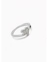 ANILLO GRADUABLE RODIO XUPING YXZ CRISTALES