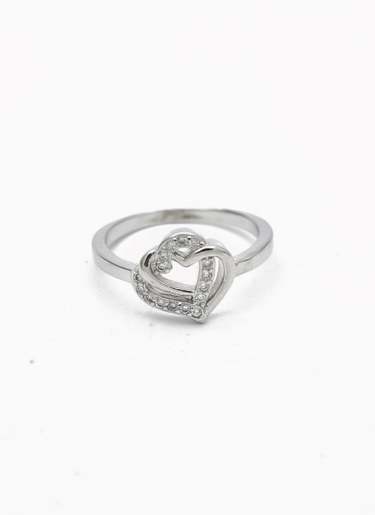 ANILLO GRADUABLE RODIO XUPING YXZ CRISTALES