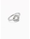 ANILLO GRADUABLE RODIO XUPING YXZ CRISTALES
