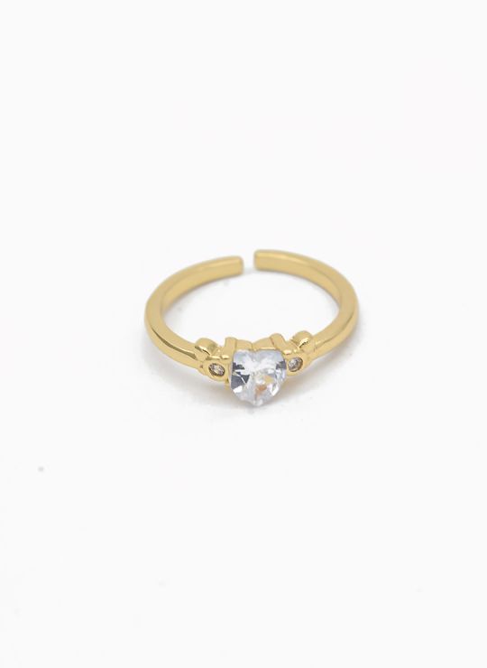 ANILLO GRADUABLE RODIO XUPING YXZ CRISTALES