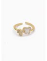 ANILLO GRADUABLE RODIO XUPING YXZ CRISTALES