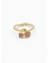 ANILLO GRADUABLE RODIO XUPING YXZ CRISTALES