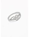 ANILLO GRADUABLE RODIO XUPING YXZ CRISTALES
